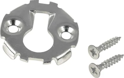 Produktbild von UWG-Verbinder, ø 30 mm, Einlasstiefe 4,5 mm, Stahl verzinkt, 1 Stück | Zubehör Türbeschläge