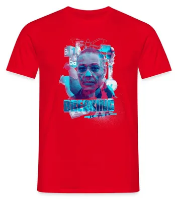 Produktbild von Spreadshirt Breaking Bad Gustavo Fring Männer T-Shirt, 4XL, Rot