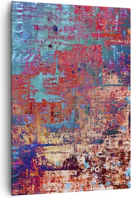 Produktbild von Bild auf Leinwand - Leinwandbild - Einteilig - Graffiti modern - 70x100cm - Wand Bild - Wanddeko - Wandbilder - Leinwanddruck - Kunstdruck - Wanddekoration - Leinwand bilder - Wandbild - PA70x100-3648