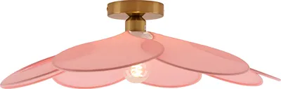 Produktbild von Olucia – NENA – Deckenleuchte – Rosa / Messing