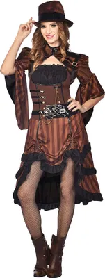 Produktbild von Steampunk Lady Classic Damenkostüm