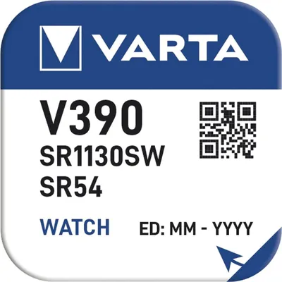 Obrázek produktu pro Hodinkové baterie Varta V390