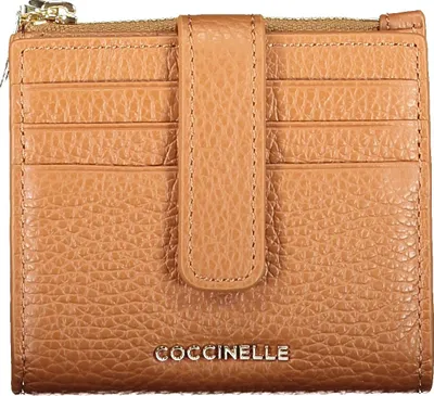 Produktbild von Elegante Damen-Geldbörse in Braun mit Münzfach und Reißverschluss