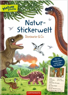 Produktbild von Natur-Stickerwelt - Dinosaurier & Co.