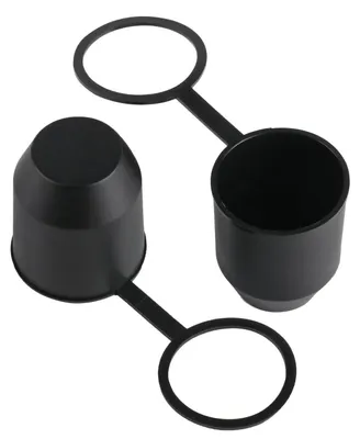 Obrázok produktu pre Kryty na guľovú hlávku prívesného zariadenia, 2 kusy, univerzálne, vhodné pre guľovú hlávku s priemerom 50 mm