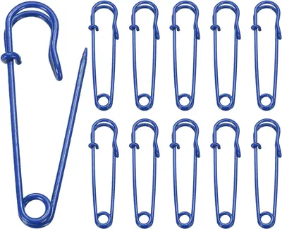 Imagen del producto de Alfileres de 50 mm, acero lacado, 20 unidades, para costura
