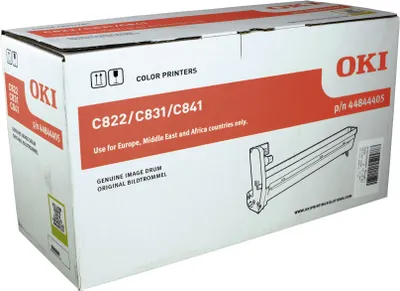 Produktbild von OKI 44844405, Original, C822/831/841, 1 Stück(e), 30000 Seiten, LED-Druck, Gelb