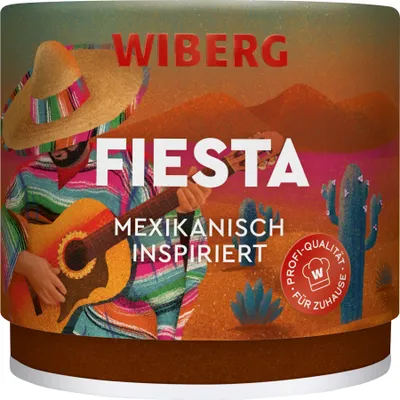 Immagine prodotto di Wiberg Fiesta, gusto forte di ispirazione messicana, confezione da 105 g