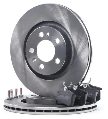 Produktbild von RIDEX Bremsenset Hinten Bremsscheiben Beläge Satz für VW Golf IV Schrägheck (1J1) 279,8 280,0mm