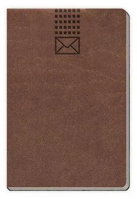 Produktbild von Trötsch Adressbuch Soft Touch Mini Braun