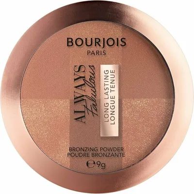 Obrázok produktu pre Bourjois Vždy Fabulózny Bronzovací Prášok Bronzer Rozsvetľovač 002 Tmavý, 9g