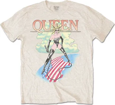 Produktbild von Queen Mistress T-Shirt mit kurzen Ärmeln Sand L