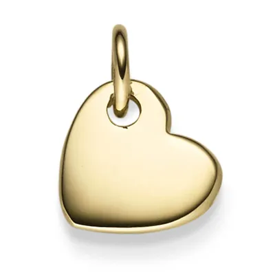 Produktbild von Anhänger Herz 15,5x11mm aus 585 Gold Gelbgold glänzend Halsschmuck