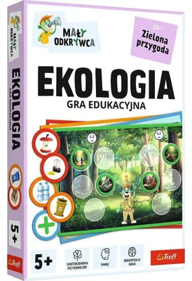 Zdjęcie produktu dla TREFL Gra dla dzieci Ekologia, Mały Odkrywca 02806