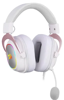 Zdjęcie produktu dla REDRAGON H510WR-RGB, Przewodowa, 50 - 20000 Hz, Biały