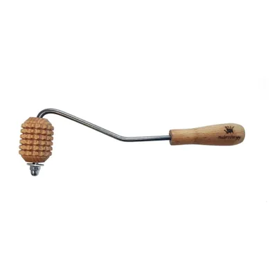 Imagen del producto de Rodillo de masaje facial con rejilla para maderoterapia