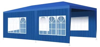 Productafbeelding van Tuinpaviljoen - Partytent - Tuinpartytent - Tent - Buitentent - Paviljoen - met 6 Verplaatsbare Zijwanden