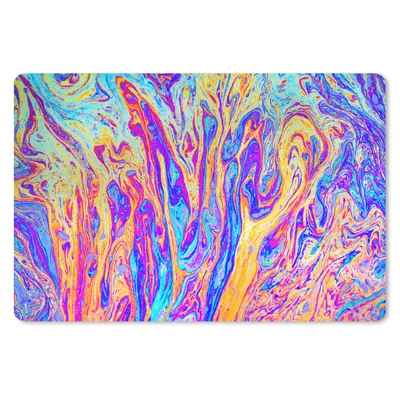 Produktbild von MuchoWow® Mauspad Mousepad Kunst - Farben - Psychedelisch 27x18 cm - Mousepads - Maus Mat - Pad - Mausunterlage - Büroartikel - Desk Matten