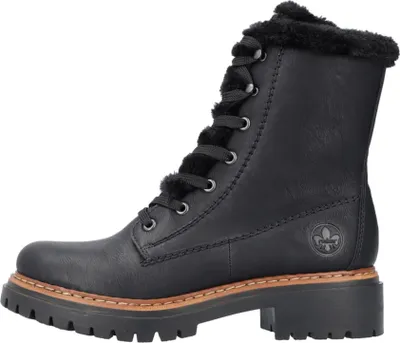 Image de Rieker Veterschoenen Hoog Veterschoenen Hoog - Zwart - Maat 43