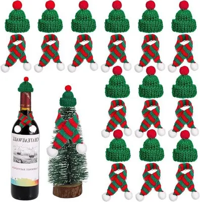 Image de Petit bonnet de Noël vert