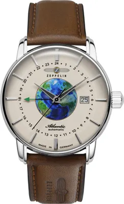 Produktbild von Zeppelin 8468-5 Herrenuhr Atlantic Automatik 42mm 5ATM
