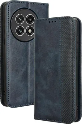 Produktbild von OnePlus 13 Hülle - Coverup Vintage Style Klapphülle - Blau