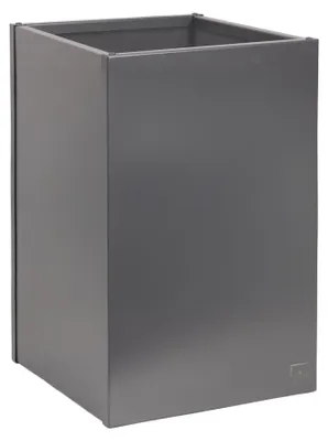 Produktbild von UNUS Pflanzkübel outdoor Garten quadratisch 40x40x80cm anthrazit