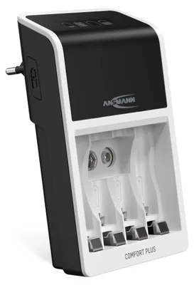 Produktbild von Ansmann Comfort Plus - Nickel-Metallhydrid (NiMH) - Überlast - Überhitzung - 9V - AA - AAA