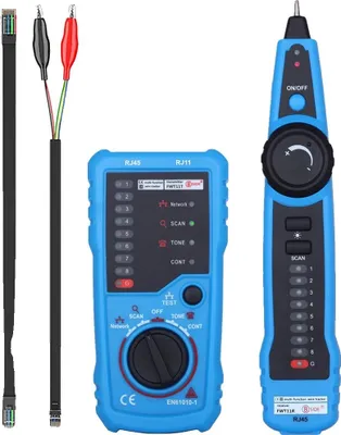 Image de Testeur de câble, suivi RJ11 et RJ45, étalonnage de la séquence de fils, détection de ligne, FWT11