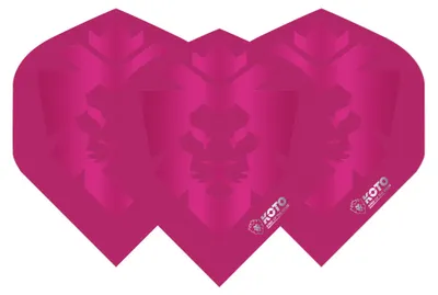 Produktbild von KOTO Pink Emblem NO2 - Dart Flights