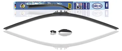 Productafbeelding van alca® ruitenwissers SUPER FLAT 600 mm: plat ruitenwisserblad met spoiler
