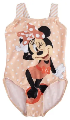 Immagine prodotto di Costume da bagno Minnie Mouse per bambine – Costume da bagno Minnie Mouse, ideale per la spiaggia