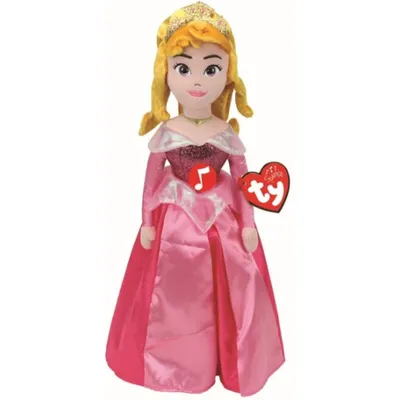 Produktbild von Plüschfigur Disney Dornröschen - Prinzessin Aurora mit Sound - 40 cm