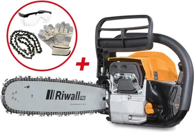 Produktbild von RIWALL PRO Benzin-Kettensäge RPCS 5140 SET