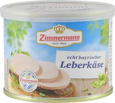 Produktbild von Bayrischer Leberkäse von Zimmermann (200 g)
