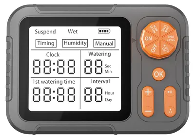 Produktbild von Bewässerungssystem für Zimmerpflanzen automatisch – Tropfbewässerung mit Timer Akku | Für 15 Pflanzen programmierbar