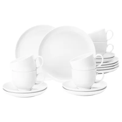 Produktbild von Seltmann Weiden Lido weiß Kaffee-Set rund 18-tlg.