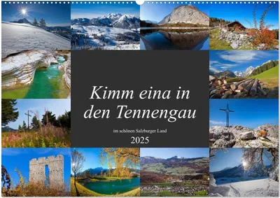 Produktbild von Kimm eina in den Tennengau (Wandkalender 2025 DIN A2 quer), CALVENDO Monatskalender