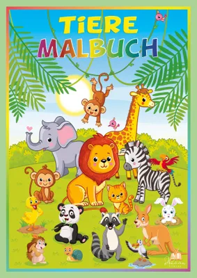 Produktbild von Tiere Malbuch