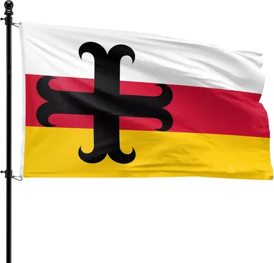 Imagen del producto de Bandera del municipio de Asten, 90 x 150 cm, de poliéster, para asta de bandera