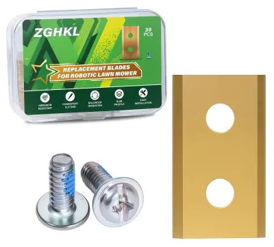 Obrázek produktu pro Náhradní nože pro robotické sekačky s šroubovací sadou - 30 kusů