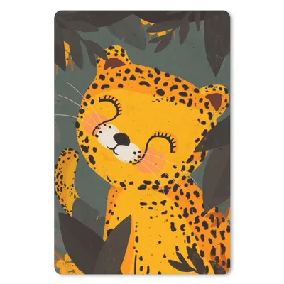 Produktbild von MuchoWow® Mauspad Mousepad Gepard - Tiere - Dschungel - Kinder 40x60 cm - Mousepads - Maus Mat - Pad - Mausunterlage - Schreibtisch Accesoire