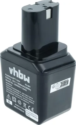 Produktbild von vhbw Akku kompatibel mit Signode BHC2300 Werkzeug (3000 mAh, NiMH, 12 V)