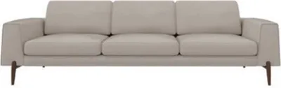 Image de Canapé de luxe Gris Couleur Salon Coussin textile Canapé trois places