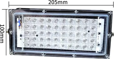 Obrázek produktu pro UV černé světlo 50W LED záplava vodotěsná ve tmě bezpečná ultrafialová lampa pro jeviště nočního klubu