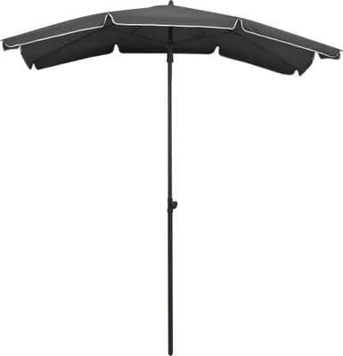 Produktbild von vidaXL Sonnenschirm mit Mast 200x130 cm Anthrazit