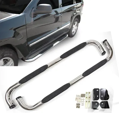 Obrázok produktu pre J&J Automotive | Bočné nerezové rámy pre Jeep Grand Cherokee 2005-2010