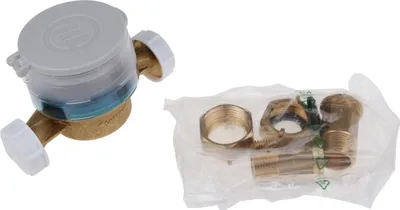 Produktbild von Universeel - Wasserzähler Für Kaltwasser 743  3/4'' - 5M3 30° Mit Anschlüssen -