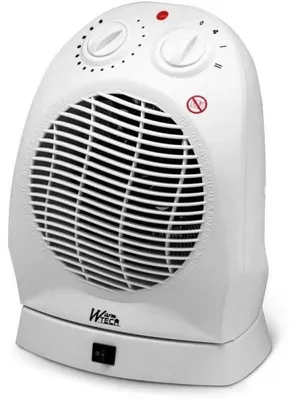Productafbeelding van Compacte heteluchtverwarmer WARMTECH WTFHO2001, 2000 W, snelle en efficiënte verwarming, wit