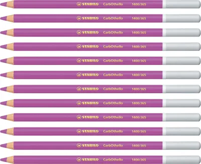 Image de Crayon pastel - STABILO CarbOthello - crayon simple - violet clair